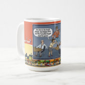 Kanadischer Holzfäller | Klassischer Barhumor Kaffeetasse (Vorderseite Links)