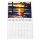 Kanadischer Künstler Rick tapfer Kalender (Feb 2027)