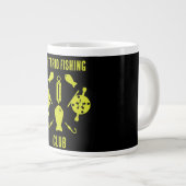 Kanadischer Lachsfang Jumbo-Tasse (Vorderseite Rechts)