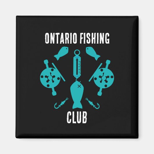 Kanadischer Lachsfang Magnet (Vorne)