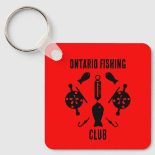 Kanadischer Lachsfang Schlüsselanhänger