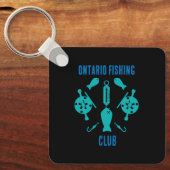 Kanadischer Lachsfang Schlüsselanhänger (Vorderseite)