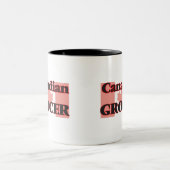 Kanadischer Lebensmittelhändler Zweifarbige Tasse (Mittel)