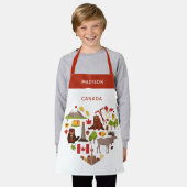 Kanadischer Liebe individuelle Name Schürze (Getragen)