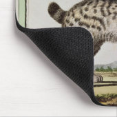 Kanadischer Luchs Mousepad (Ecke)