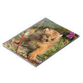 Kanadischer Lynx Kitten, Alaska Notizblock (Linke Seite)