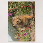 Kanadischer Lynx Kitten, Alaska Puzzle (Vertikal)