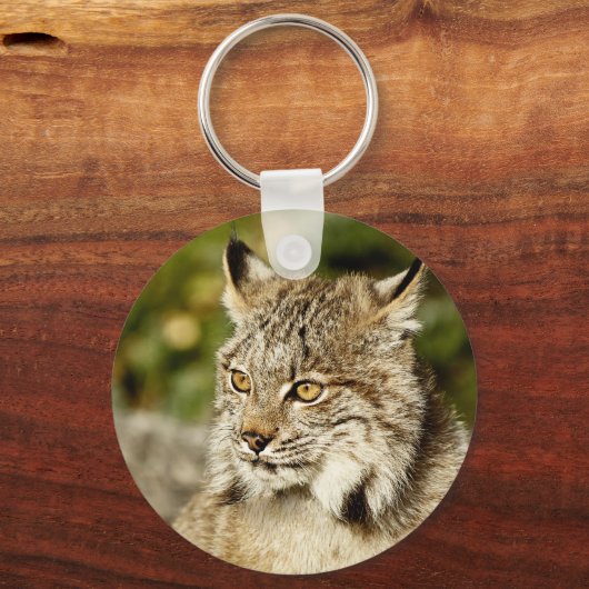 Kanadischer Lynx Schlüsselanhänger (Vorderseite)