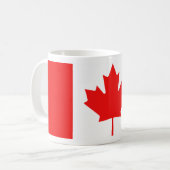 Kanadischer Maple Leaf Becher Kaffeetasse (Vorderseite Links)
