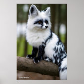 Kanadischer Marmorfuchs Poster (Vorne)
