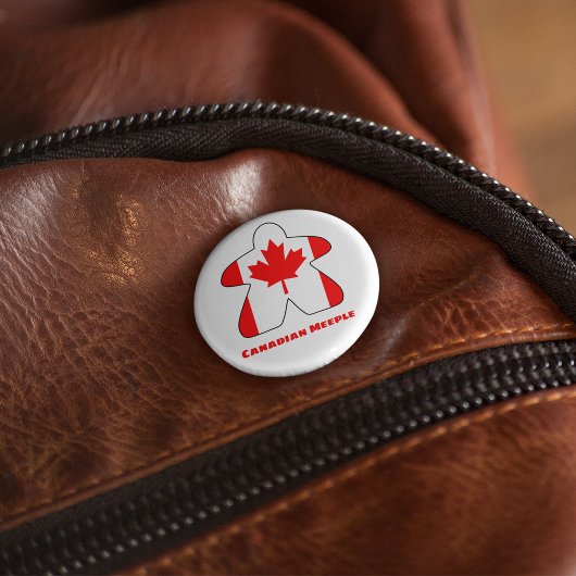 Kanadischer Meeple Button