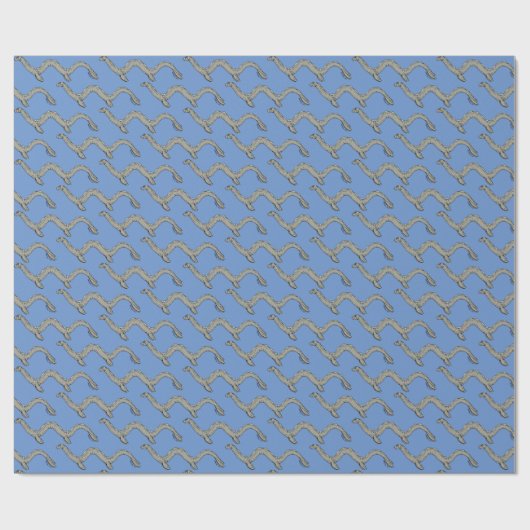 Kanadischer Monster-See Geschenkpapier (Flach)