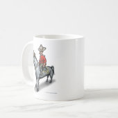 Kanadischer Mountie Kaffeetasse (Vorderseite Links)