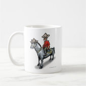 Kanadischer Mountie Kaffeetasse (Links)
