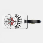 Kanadischer Nagavator erzählt dir, wo du hingehst Gepäckanhänger (Rückseite horizontal)