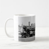 Kanadischer nationaler sich fortbewegender Hafen Kaffeetasse (Links)