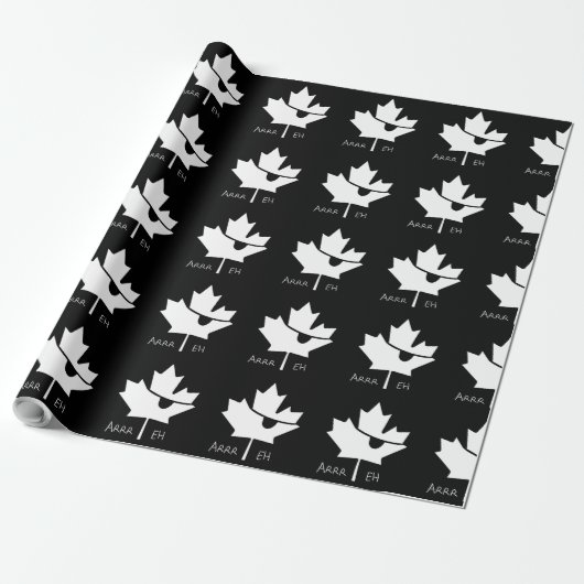 Kanadischer Pirat Geschenkpapier (Ungerollt)