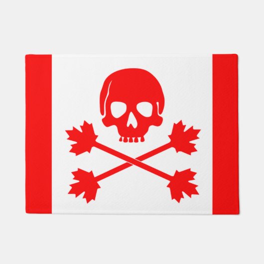 Kanadischer Pirate Door Mat Fußmatte (Vorderseite)