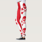 Kanadischer Piraten-Totenkopf mit gekreuzter Leggings (Links)
