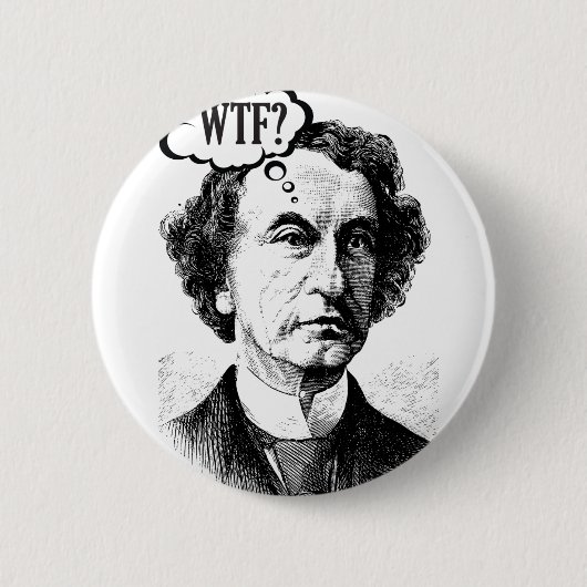 Kanadischer Premierminister John A. Macdonald - Button (Vorderseite)