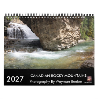 Kanadischer Rocky Mountains Kalender 2027