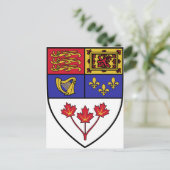 Kanadischer Schild, Kanada Postkarte (Stehend Vorderseite)