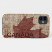 Kanadischer Schmutzflagge iPhone Fall Case-Mate iPhone Hülle (Rückseite (Horizontal))