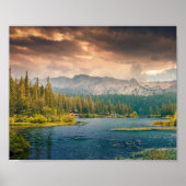 Kanadischer See - beruhigend Poster (Vorne)