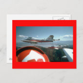 Kanadischer Snowbirds Ridealong Postkarte (Vorne/Hinten)