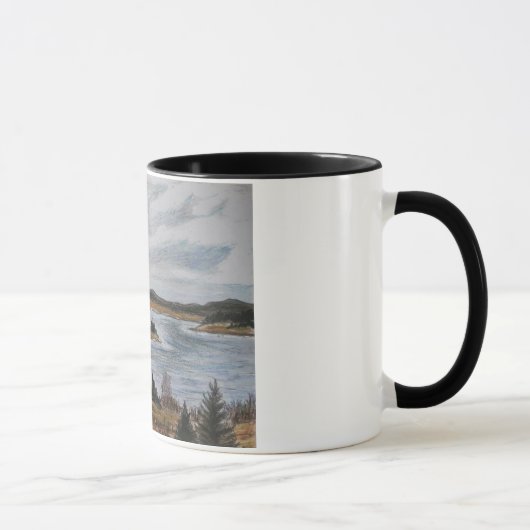 Kanadischer Soldatensee Neufundland Tasse (Rechts)