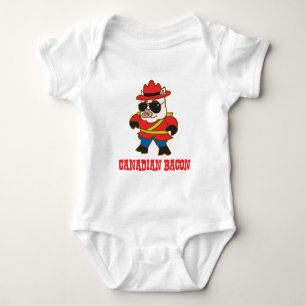 Kanadischer Speck Baby Strampler