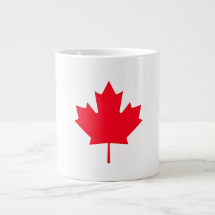 Kanadischer Spezialitäten-Mug mit Ahornblatt Jumbo-Tasse