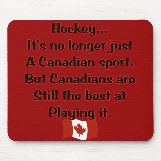 Kanadischer Sport Mousepad (Vorne)