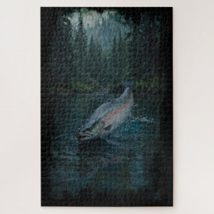 Kanadischer Steelhead Lmon Puzzle