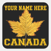 Kanadischer Sticker Anpassbare Vielfalt Kanadische (Vorderseite)