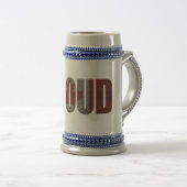kanadischer Stolz Bierglas (VorderseiteRechts)