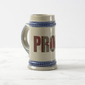 kanadischer Stolz Bierglas (Vorderseite Links)