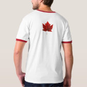 Kanadischer T - Shirt Kanada Flag Maple Leaf Shirt (Rückseite)