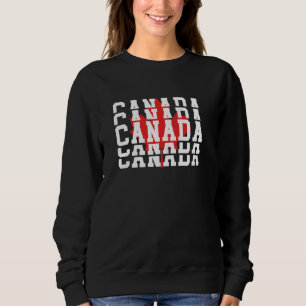 Kanadischer Tag Ahornblatt Kanadischer Patrioter 1 Sweatshirt