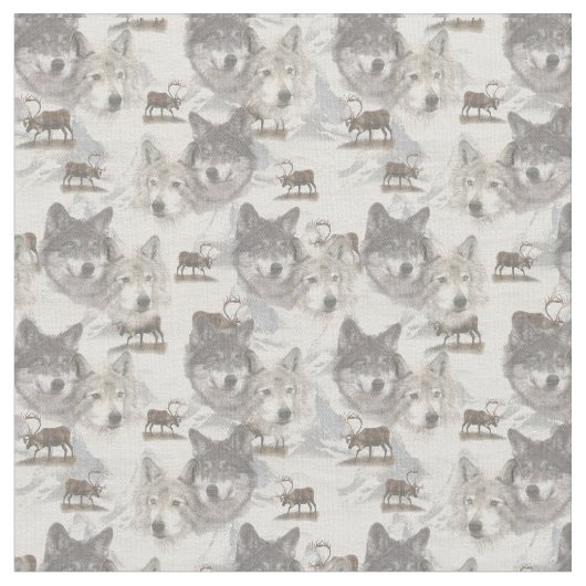 Kanadischer Tag der Wildtiere Stoff (Nahaufnahme)