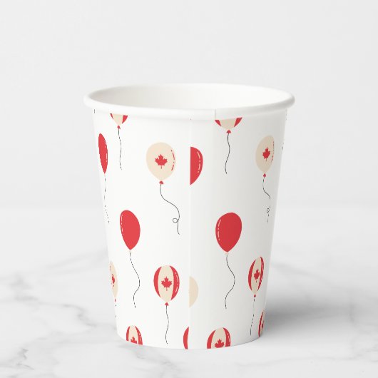 Kanadischer Tag Pappbecher (Rechts)