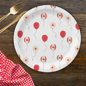 Kanadischer Tag Pappteller