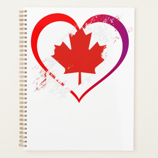 kanadischer Tagesplaner Planer (Vorderseite)