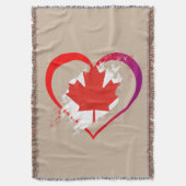 Kanadischer Tageswirbel Decke (Vorderseite Vertikal)