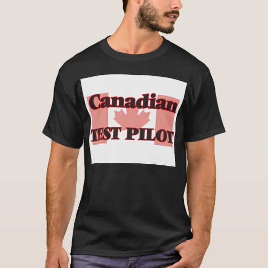 Kanadischer Test-Pilot T-Shirt (Vorderseite)