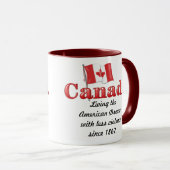 Kanadischer Traum Tasse (VorderseiteRechts)