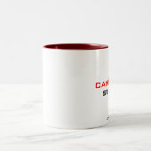 KANADISCHER ÜBERFALL! ZWEIFARBIGE TASSE (Mittel)