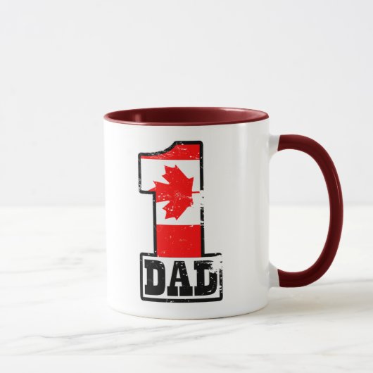 Kanadischer Vater der Nr.-1 Tasse (Rechts)