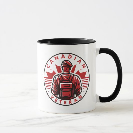 kanadischer Veteran Tasse (Rechts)