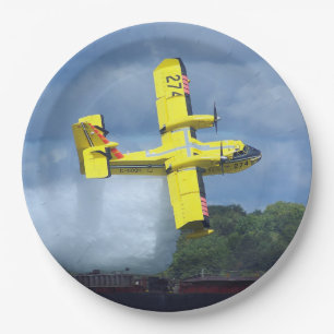 Kanadischer Wasserbomber 274 Papierplatte Pappteller
